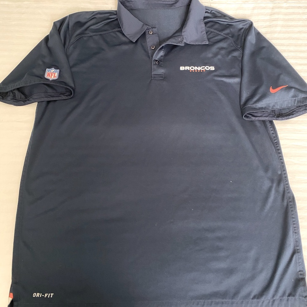 Denver Broncos Nike Dri-fit Polo